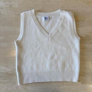 White Sweater Vest